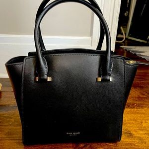 Kate Spade medium black satchel.